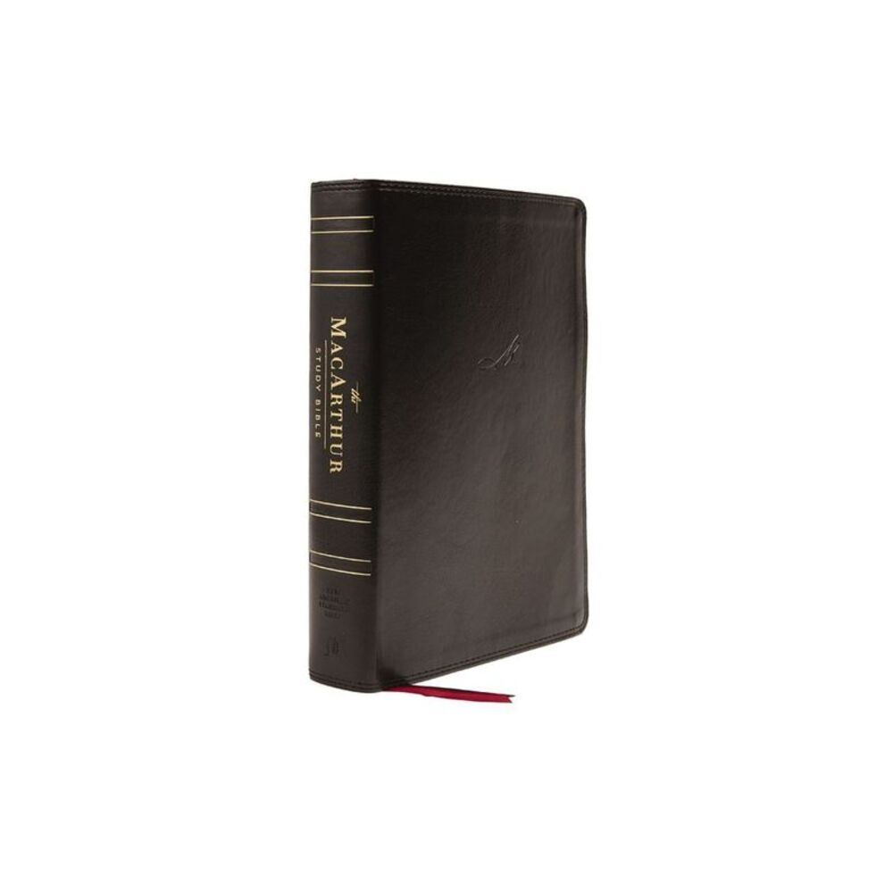 No Brand - Nasb, MacArthur Study Bible, 2nd Edition, Leathers Black